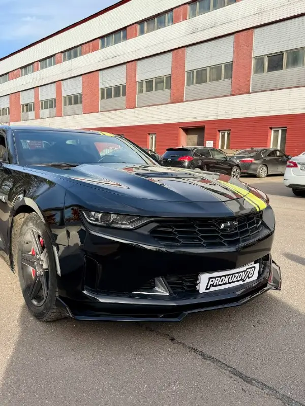Chevrolet Camaro после покраски крыла и восстановления бамперов в ПроКузов78